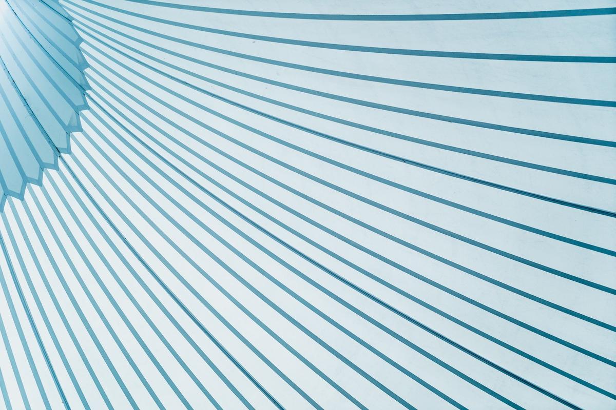 Abstract lines blue 