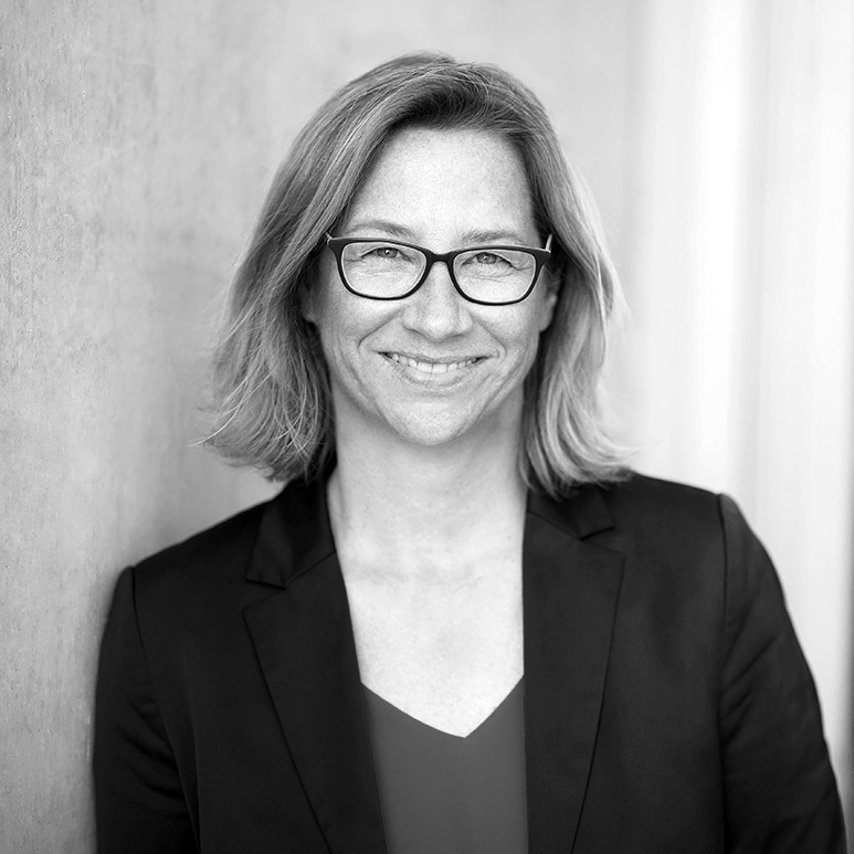 Christiane Schulz Headshot black and white